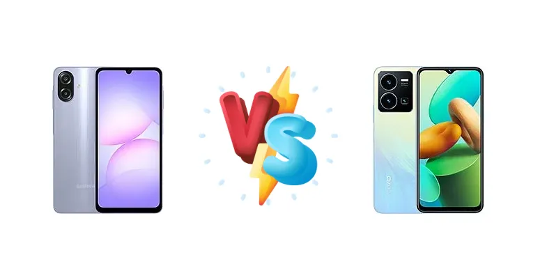 Samsung Galaxy A07 4G vs vivo Y22s (Europe)