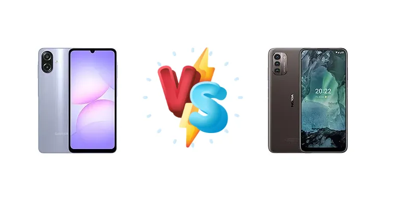 Mediatek vs Unisoc: Samsung Galaxy A07 4G vs Nokia G21 - Budget Battle