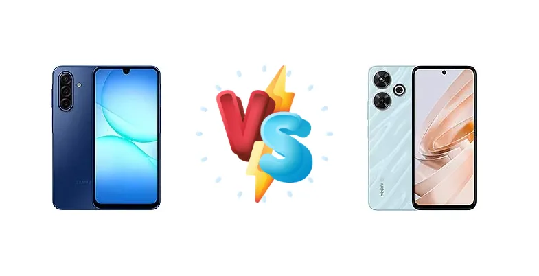 Samsung Galaxy A17 vs Xiaomi Redmi Note 13R