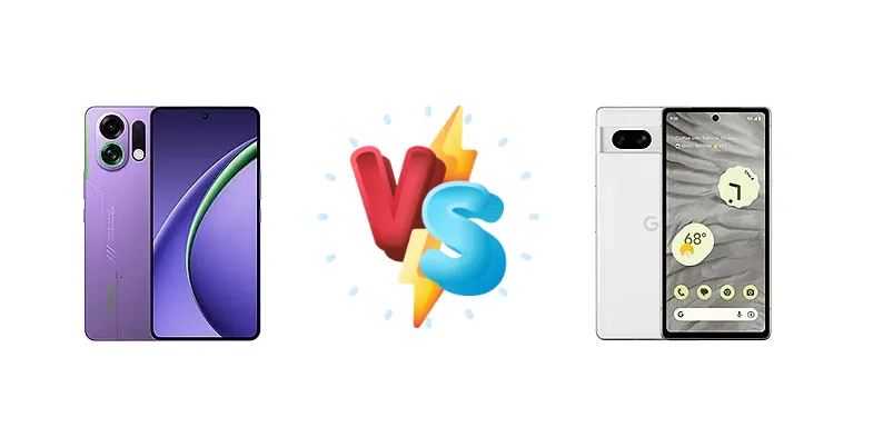 Oppo K13 Turbo Pro vs Google Pixel 7a