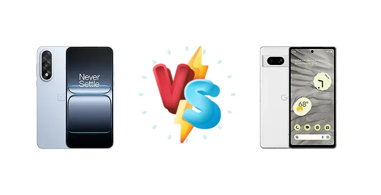 Snapdragon Speed vs. Tensor AI: OnePlus Nord 5 vs. Google Pixel 7a