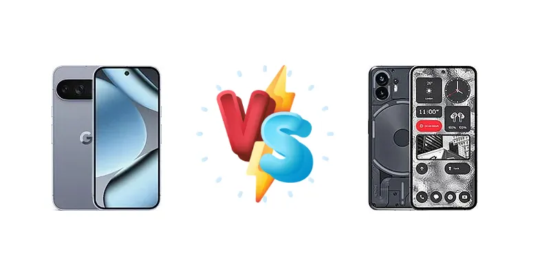 Pixel 10 Pro vs Nothing Phone (2): Tensor G5 Power vs Snapdragon 8+ Gen 1 Efficiency