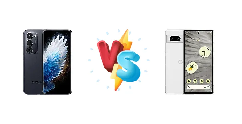 Tecno Spark 40 Pro+ vs Google Pixel 7a