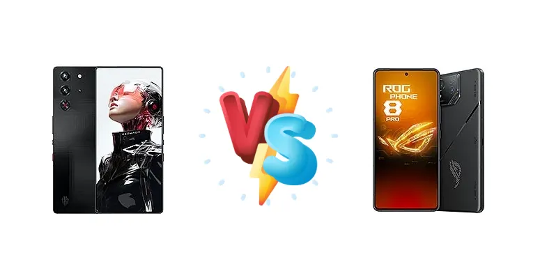 ZTE nubia RedMagic 10S Pro vs Asus ROG Phone 8 Pro