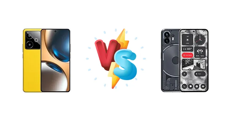 Realme GT 7T vs Nothing Phone (2): Performance and Endurance Showdown