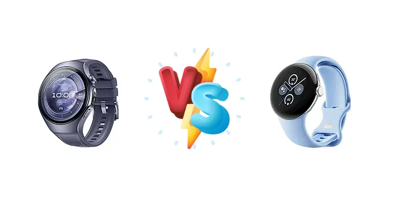 Wireless Freedom vs. Fast Charge: Huawei Watch 5 vs. Google Pixel Watch 2
