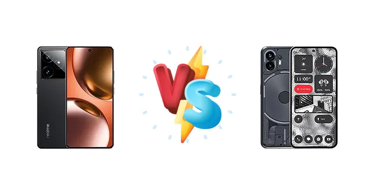 Realme GT 7 vs Nothing Phone (2)
