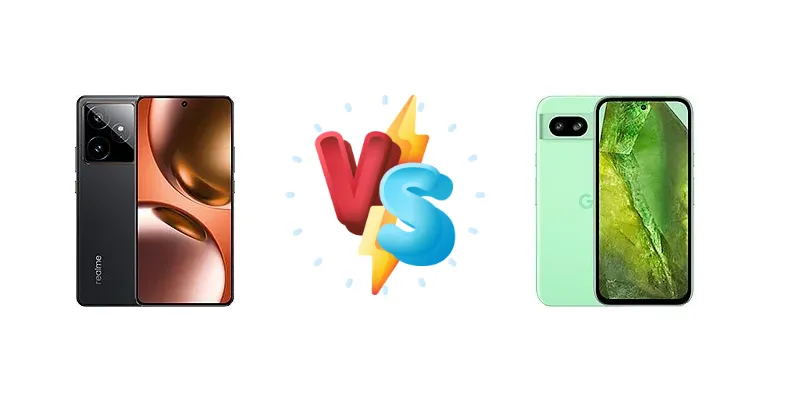 Realme GT 7 vs Google Pixel 8a