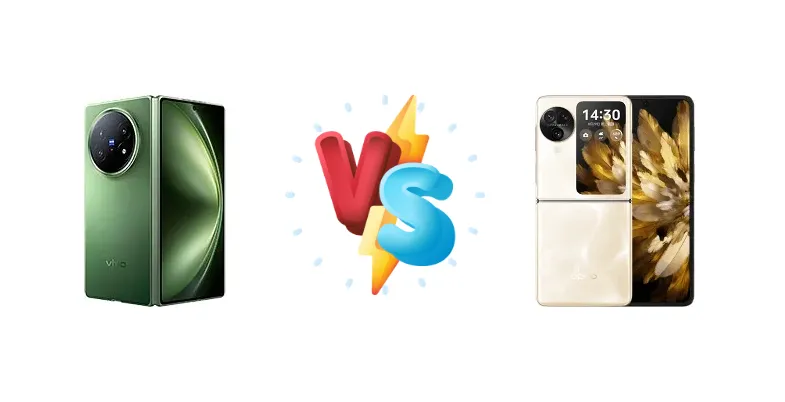 Foldable Face-Off: vivo X Fold5 vs. Oppo Find N3 Flip - Performance and Battery Tested