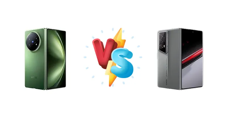 vivo X Fold5 vs Honor Magic V2 RSR Porsche Design