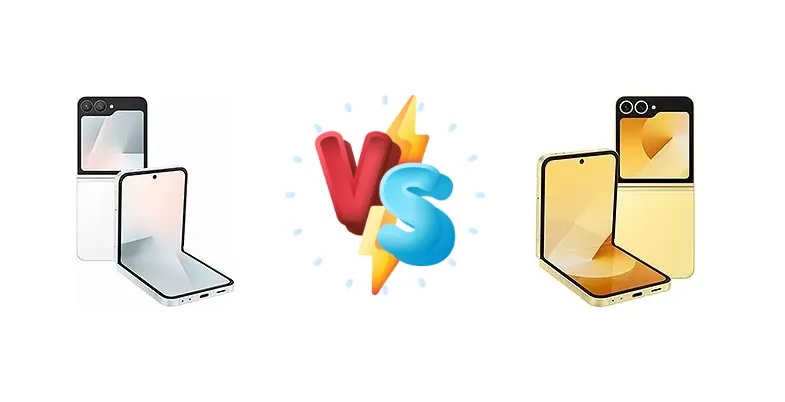 Samsung Galaxy Z Flip7 FE vs Samsung Galaxy Z Flip6