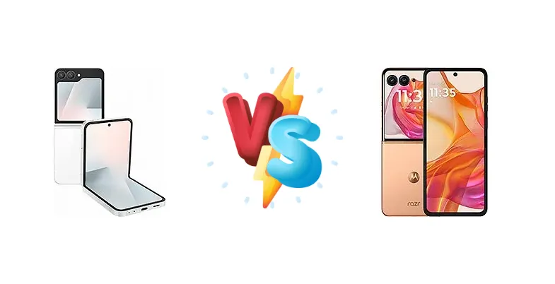Samsung Galaxy Z Flip7 FE vs Motorola Razr 50 Ultra