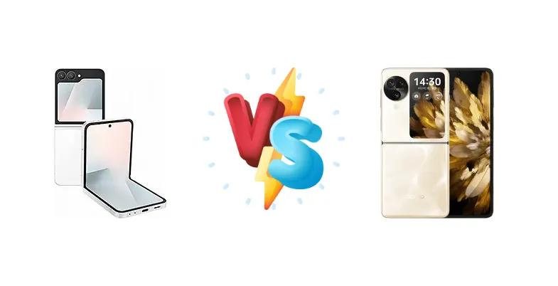 Samsung Galaxy Z Flip7 FE vs Oppo Find N3 Flip