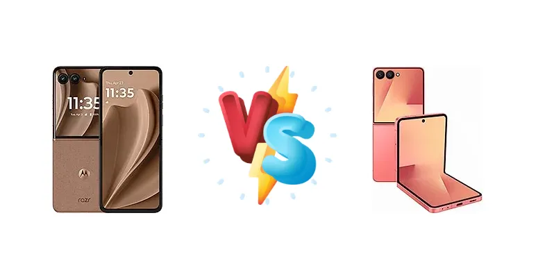 Motorola Razr+ 2025 vs Samsung Galaxy Z Flip7