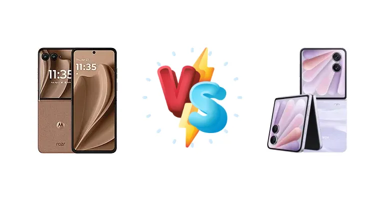 Motorola Razr+ 2025 vs Honor Magic V Flip 2