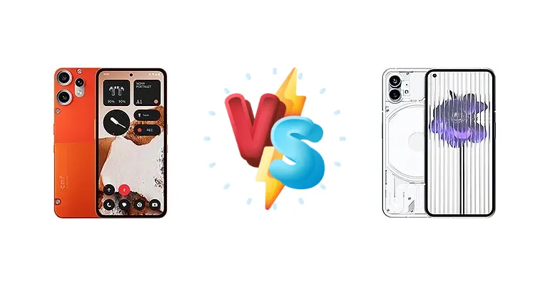 Nothing CMF Phone 2 Pro vs Nothing Phone (1)