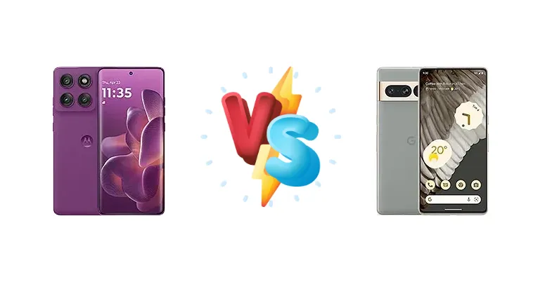 Motorola Edge 60 Pro vs Google Pixel 7 Pro