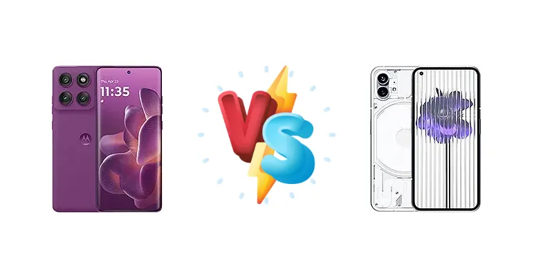 Motorola Edge 60 Pro vs Nothing Phone (1)