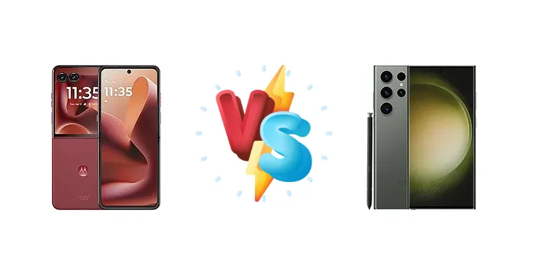 Motorola Razr 60 Ultra vs Samsung Galaxy S23 Ultra