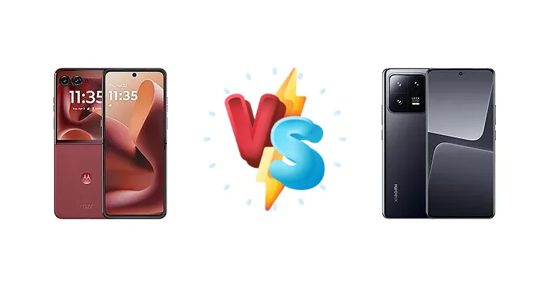 Motorola Razr 60 Ultra vs Xiaomi 13 Pro