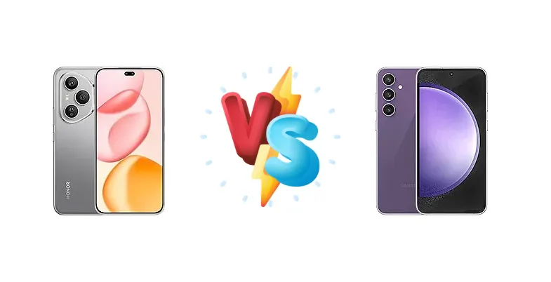 Honor 400 Pro vs Samsung Galaxy S23 FE