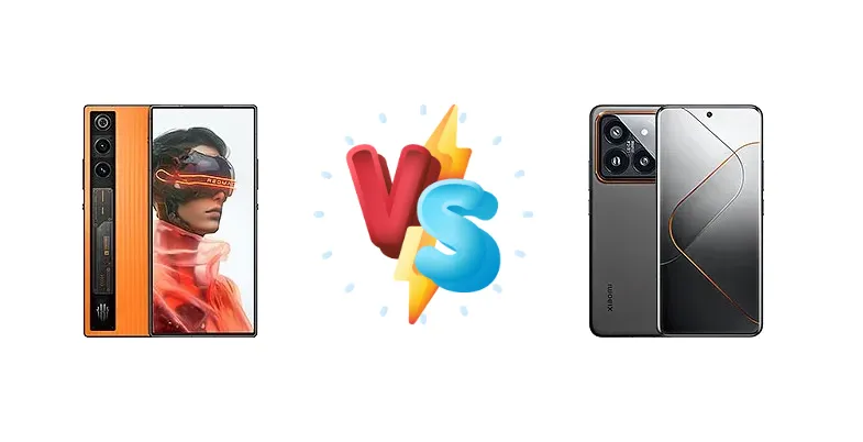 ZTE nubia RedMagic 10 Air vs Xiaomi 14 Pro