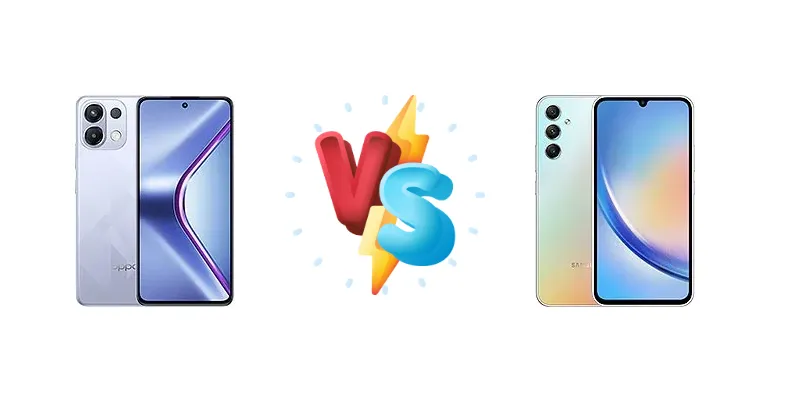 Oppo K13 vs Samsung Galaxy A34