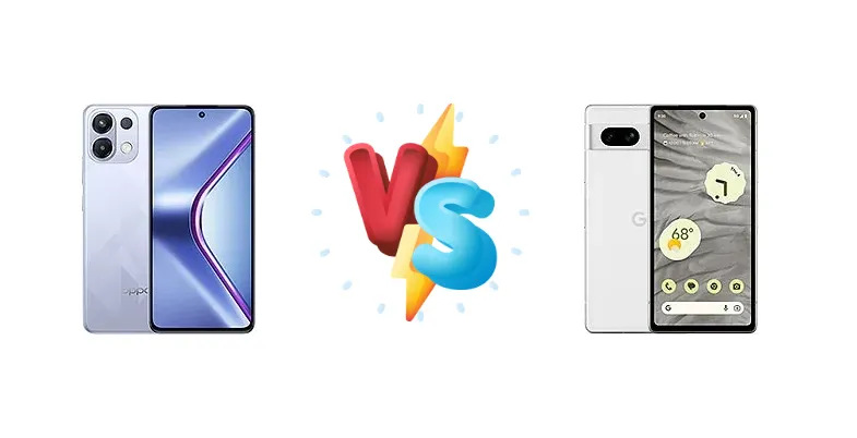 Oppo K13 vs Google Pixel 7a