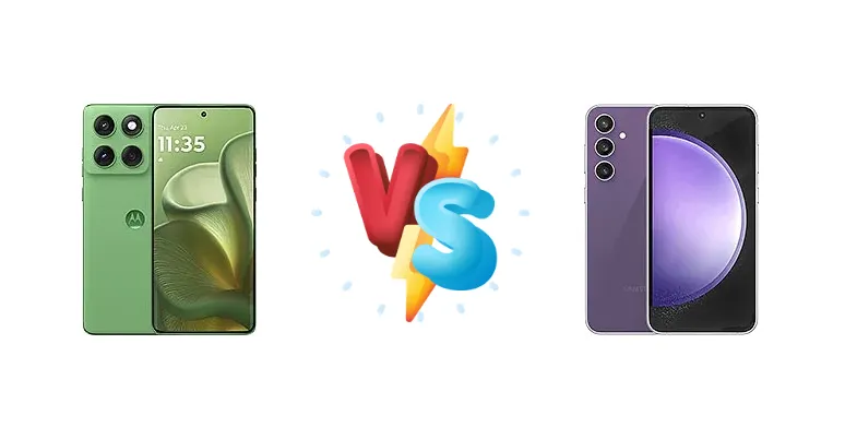 Motorola Edge 60 vs Samsung Galaxy S23 FE