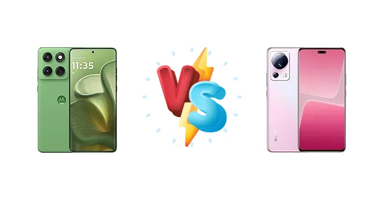 Motorola Edge 60 vs Xiaomi 13 Lite