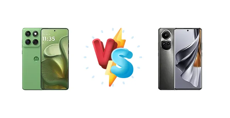 Motorola Edge 60 vs Oppo Reno10 Pro