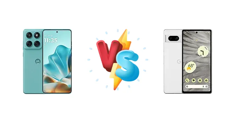 Motorola Edge 60 Fusion vs Google Pixel 7a