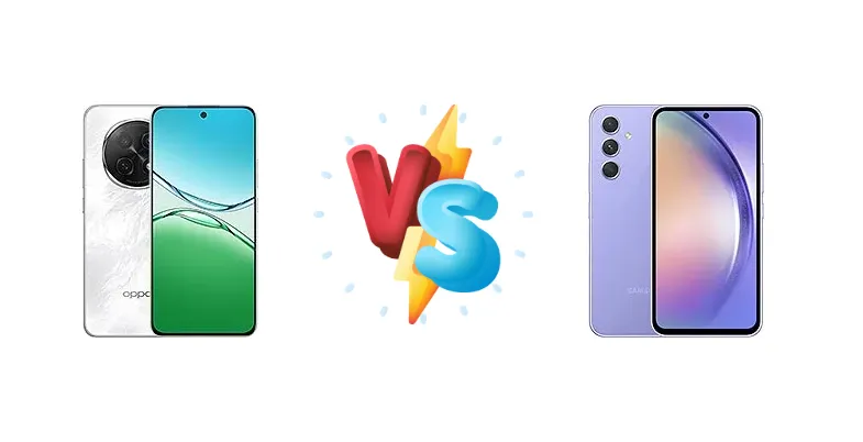 Oppo F29 Pro vs Samsung Galaxy A54