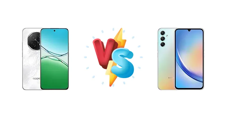 Oppo F29 Pro vs Samsung Galaxy A34