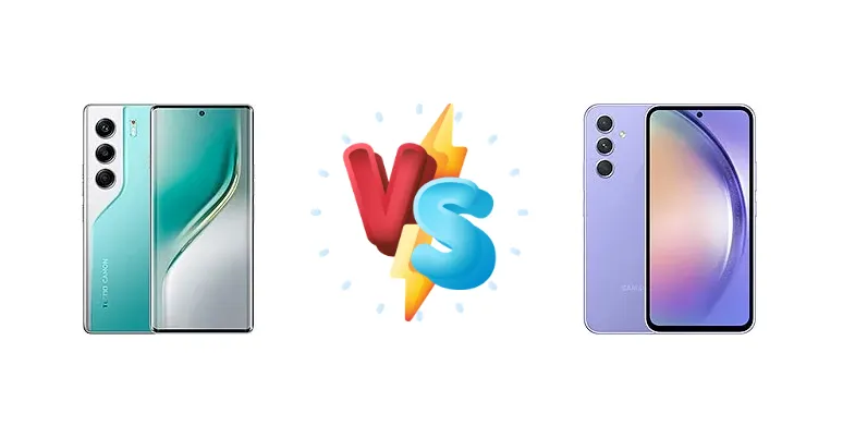 Tecno Camon 40 Pro vs Samsung Galaxy A54