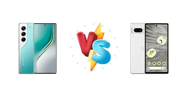 Tecno Camon 40 Pro vs Google Pixel 7a