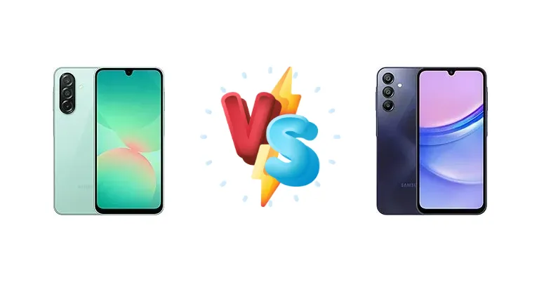 Samsung Galaxy A26 vs Samsung Galaxy A15