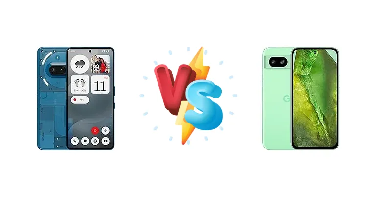 Nothing Phone (3a) vs Google Pixel 8a