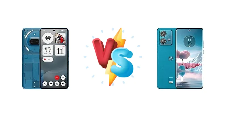 Nothing Phone (3a) vs Motorola Edge 40 Neo