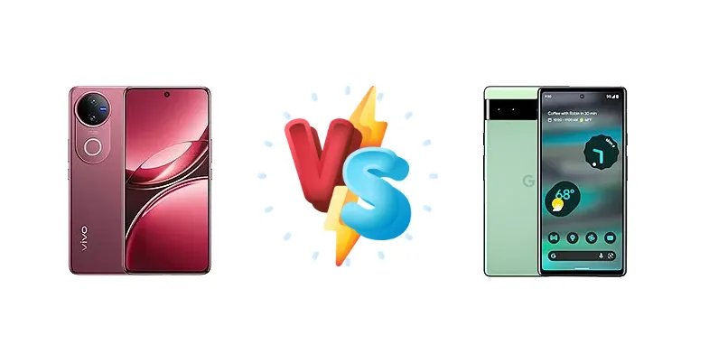 vivo V50 vs Google Pixel 6a