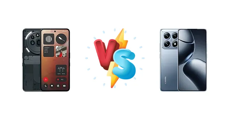 Nothing Phone (3a) Pro vs Xiaomi 14T Pro