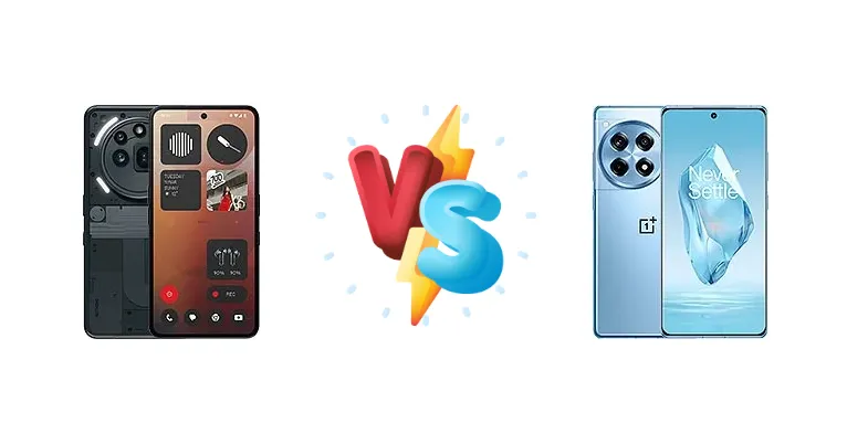 Nothing Phone (3a) Pro vs OnePlus 12R