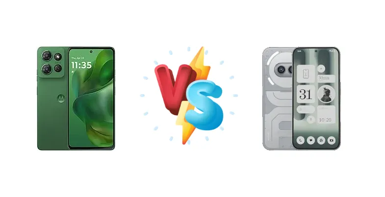 Motorola Moto G Power (2025) vs Nothing Phone (2a) Plus
