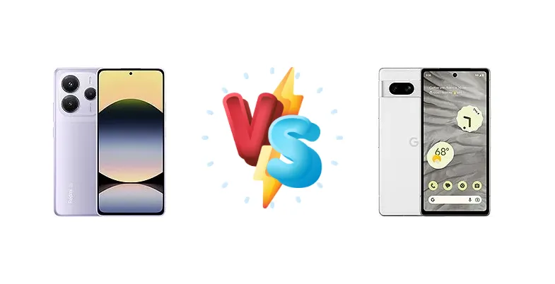 Xiaomi Redmi Note 14 5G vs Google Pixel 7a