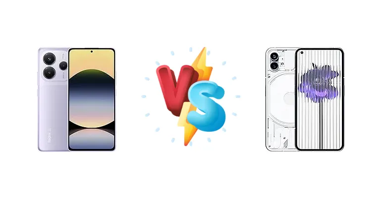 Xiaomi Redmi Note 14 5G vs Nothing Phone (1)