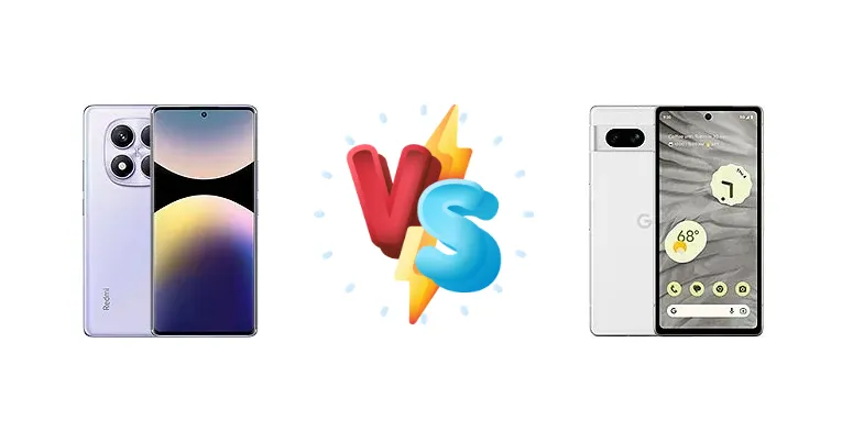 Xiaomi Redmi Note 14 Pro 4G vs Google Pixel 7a