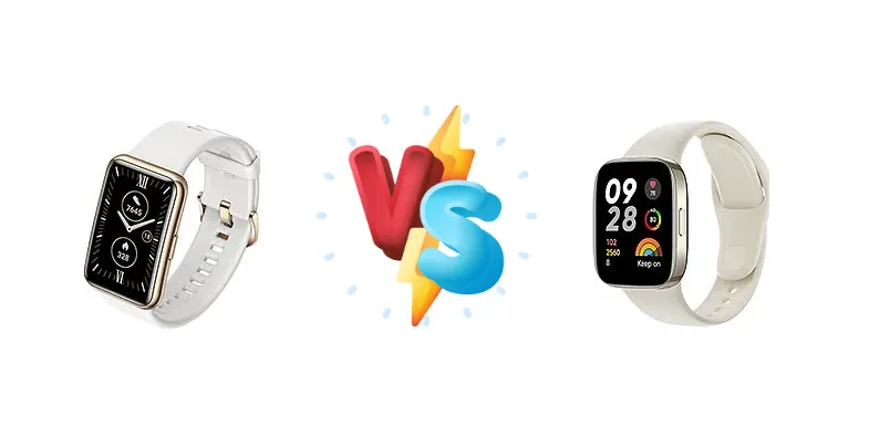 Huawei Watch Fit Elegant vs Redmi Watch 3
