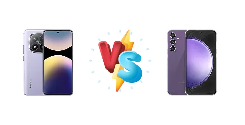 Xiaomi Redmi Note 14 Pro+ 5G vs Samsung Galaxy S23 FE