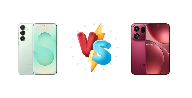 Samsung Galaxy S25+ vs Oppo Find X9 Pro