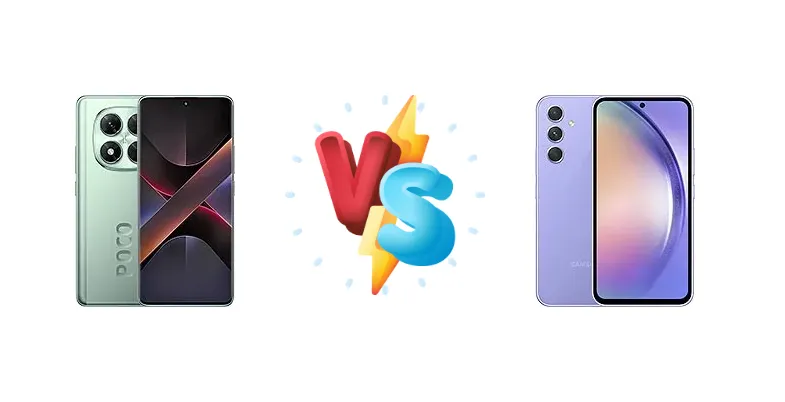 Xiaomi Poco X7 vs Samsung Galaxy A54